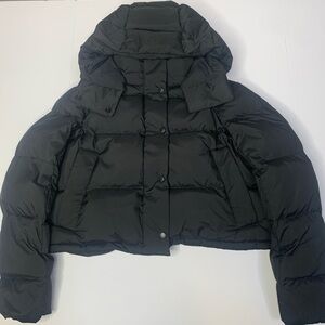 Women's Black Puffer Jacket